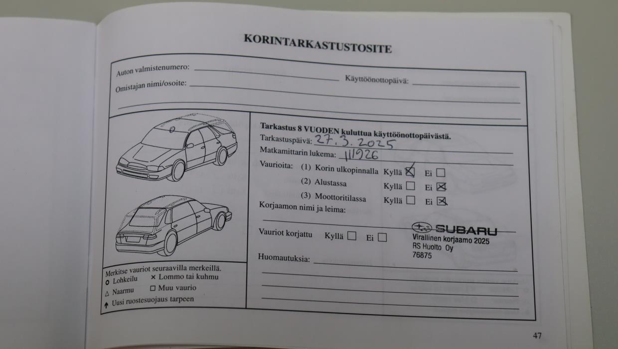 SUBARU Outback 2017